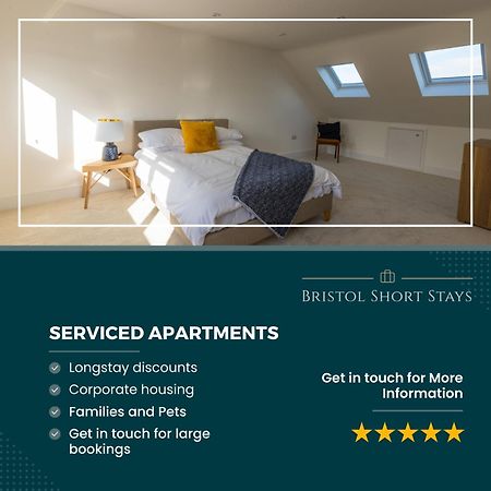 Ferienwohnung Amazing New 3 Double Bed House In Staple Hill! Bristol Exterior foto